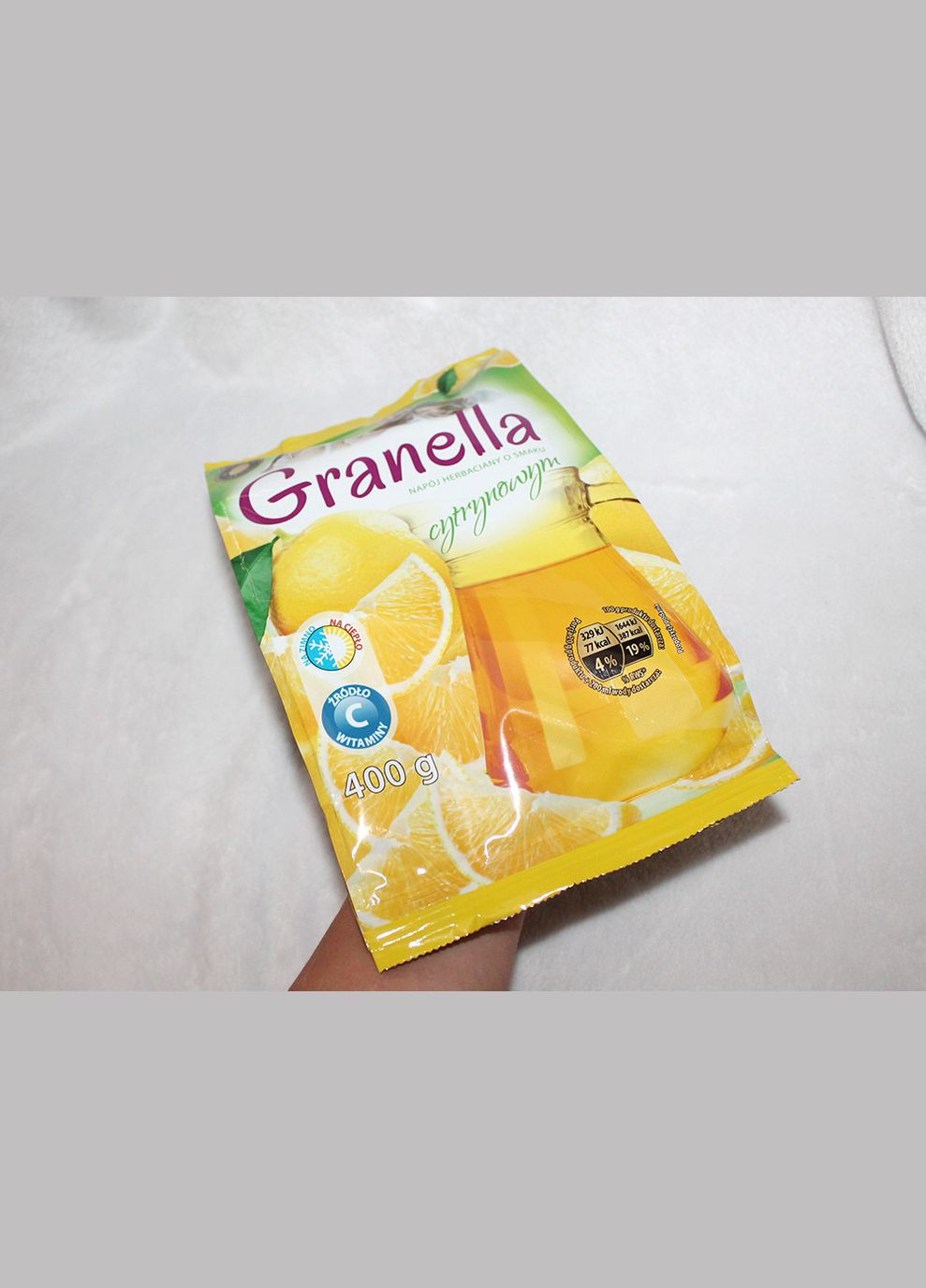 Чай гранульований з лимоном, 400 г Польща Granella (348060030)