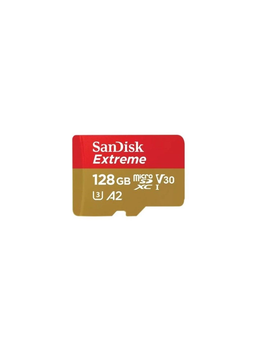 Карта пам'яті microSDXC (UHS-1 U3) Extreme A2 128Gb class 10 V30 (R190MB/s,W90MB/s) (adapter SD) SanDisk (380484543)
