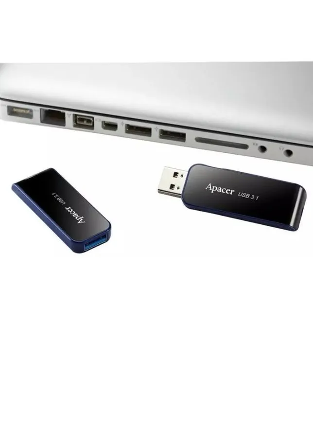 Флеш-накопичувач USB 3.2 Gen 1 64GB Black (AP64GAH356B-1) Apacer AH356 (357472797)