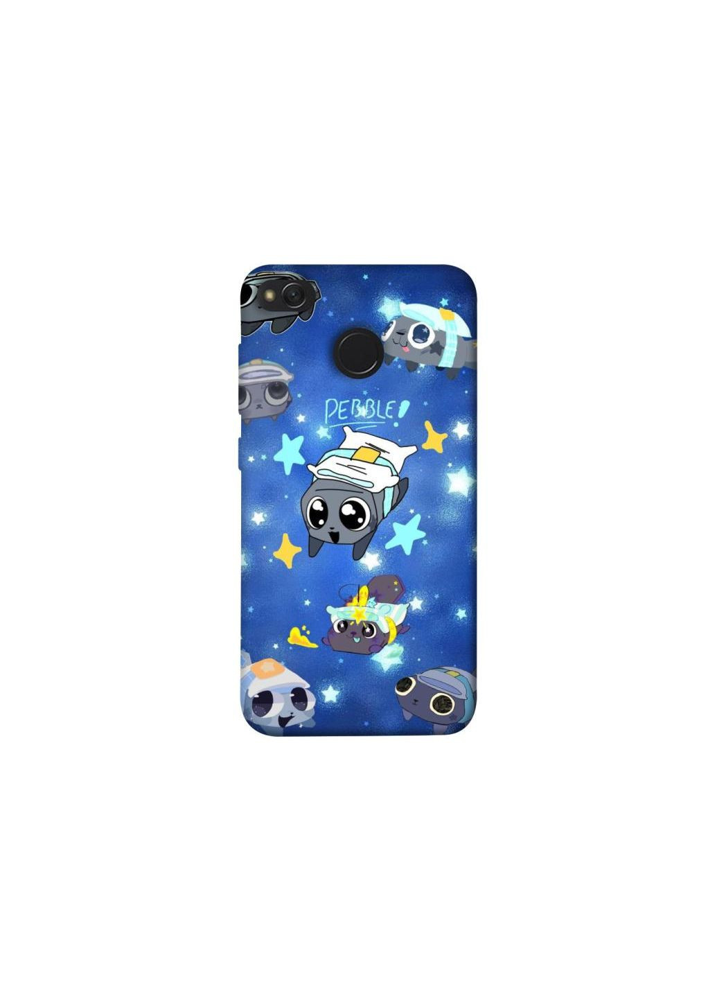 Чехол на Xiaomi Redmi 4X Pebble kitten stars Frontalka (351381435)