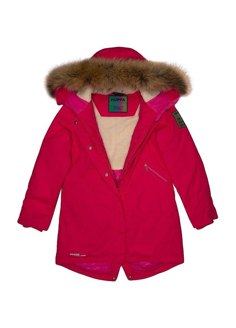 Фуксинова (колору Фукія) пальто зимове vivian 1, р.m, фуксія () Huppa 12498120-00063-00M