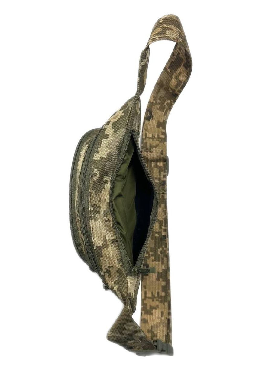 Сумка бананка піксель 29*15см, поясна, через плече UA (332202117)