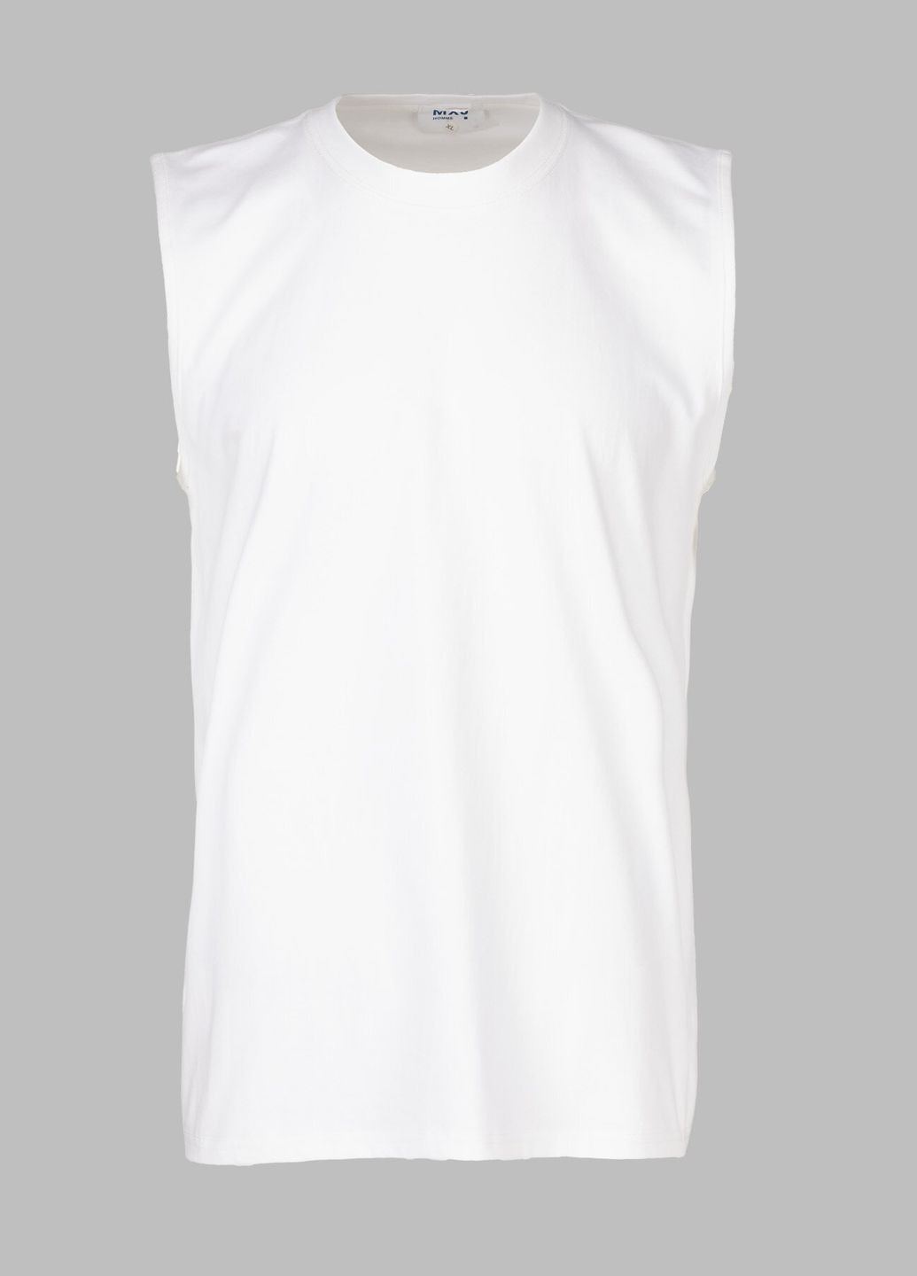 Майка однотонная мужская 5601 Белый (2000990514080S) shop (2000990514080) No Brand (296552501)