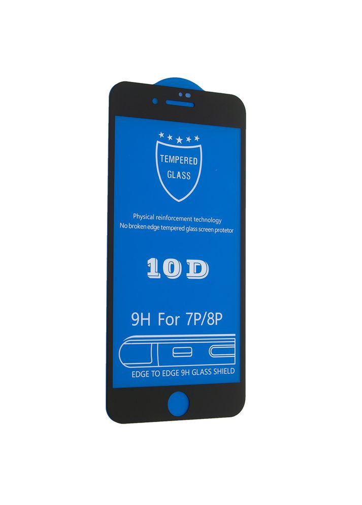 Захисне скло 10D iPhone 8 Plus - iPhone 7 Plus Foxconn (338826886)