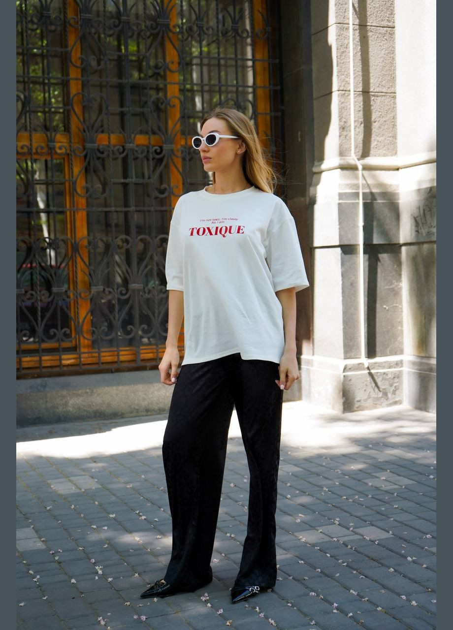 Сатиновые брюки палаццо Україна (330829297)