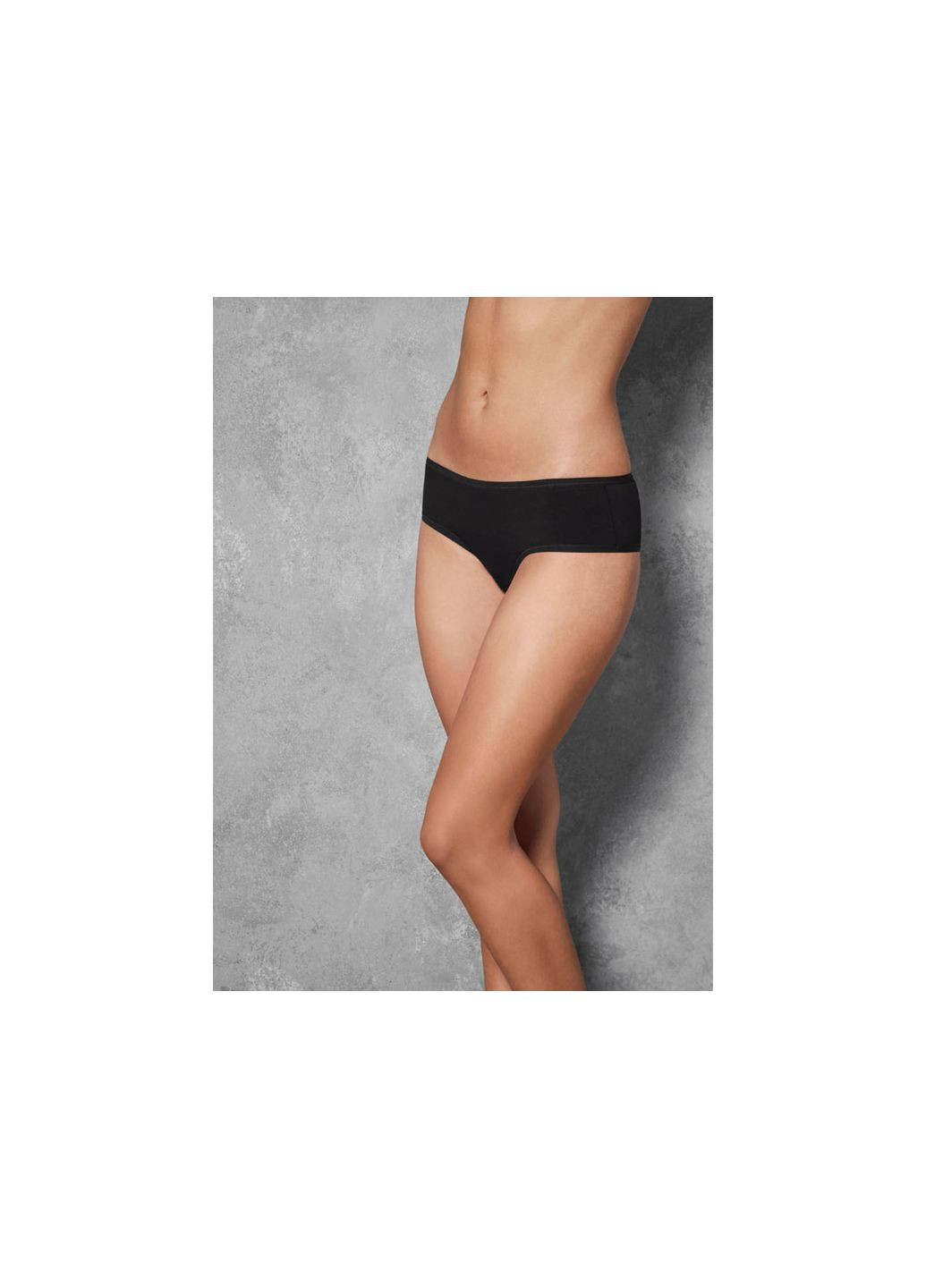 Трусики-хіпстери набір 3 шт. бавовняні для жінки LIDL 371765 чорний Esmara С эластичным поясом (295554613)