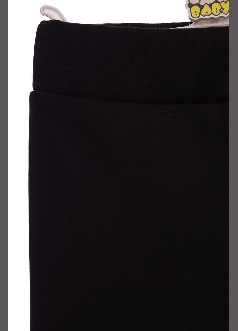 Лосины на флисе для девочки черные 104 см (51666) BABYKROHA (315721101)