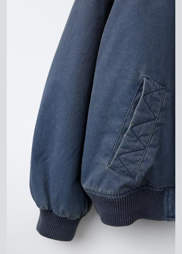 Підліткова ветровка-бомбер для дівчинки STITCH & ANGEL DISNEY 5854/612 Блакитний Zara (341612784)