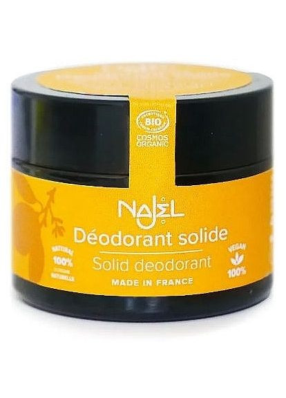 Твердий дезодорант з ароматом манго та цитруса 45g (1310968-151464) Najel (368642864)