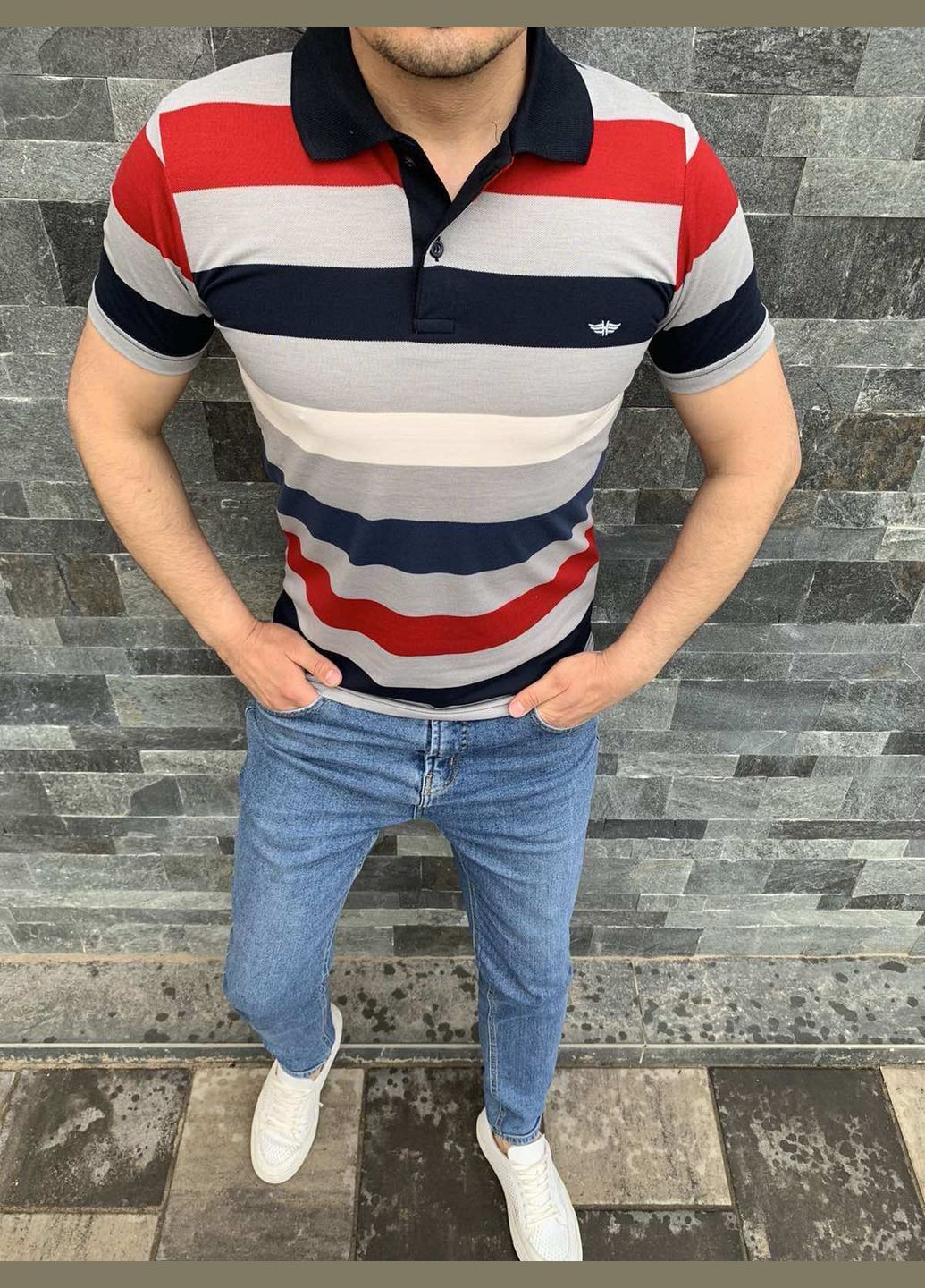 Футболка поло чоловіча No Brand (279171566)