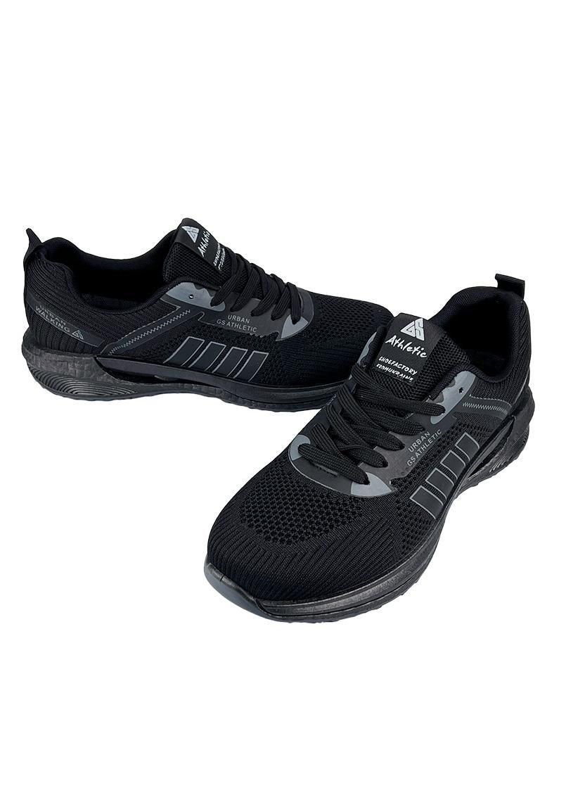 Кросівки чоловічі текстильні чорні 10100-2 Gipanis (316506780)