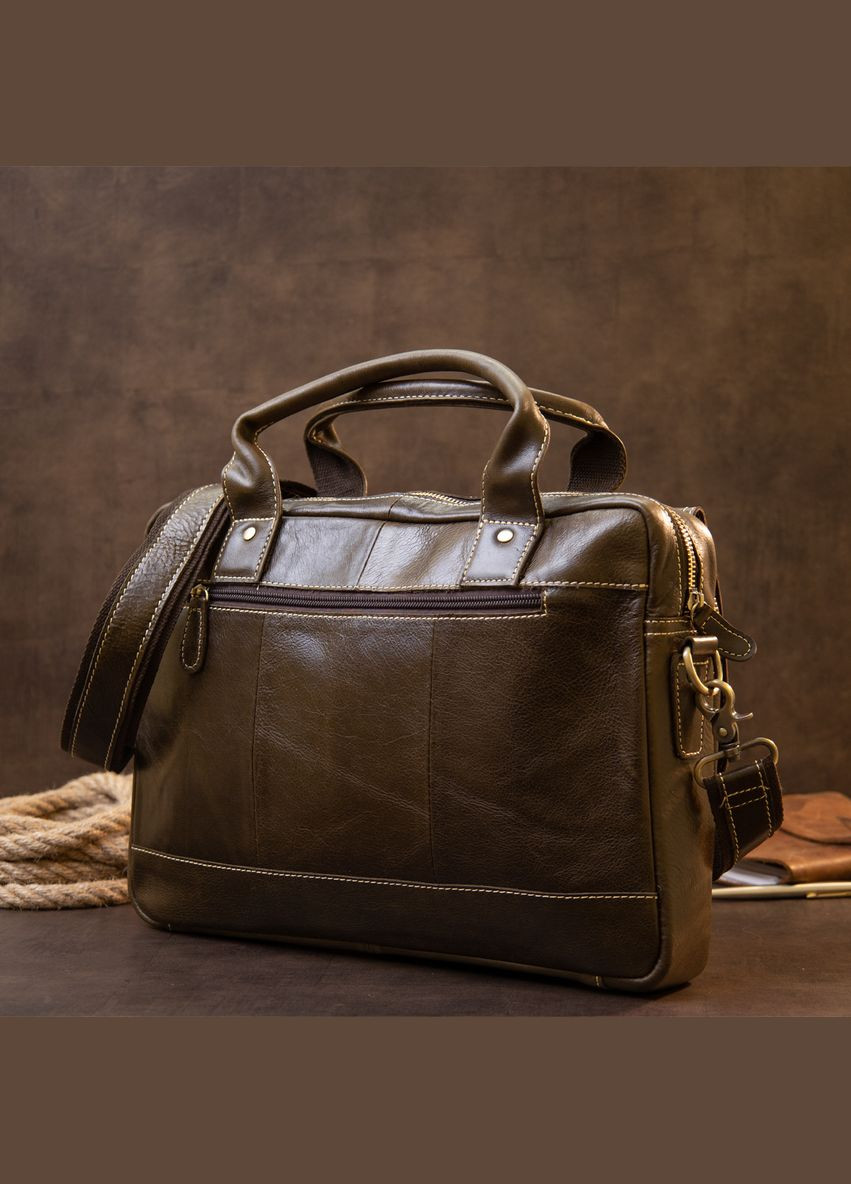 Ділова сумка 20443 Коричнева Vintage (331910280)
