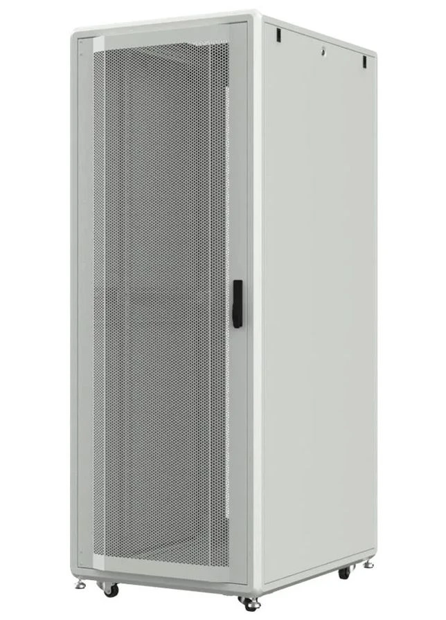 Шкаф 19", 36U, GTS, перфорация 63%, 800x1100 мм, максимальная нагрузка 2000 кг, серый. Mirsan (398536309)