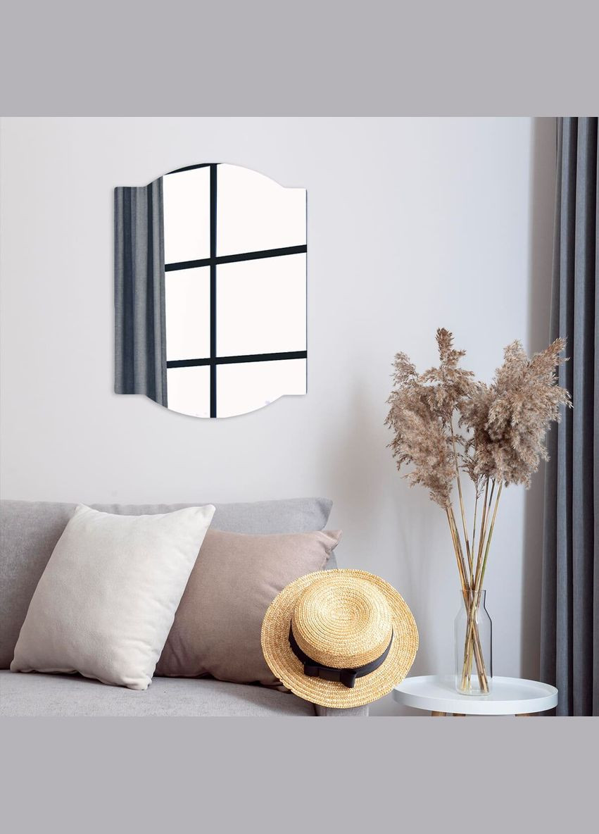 Дзеркало акрилове самоклеюче 300x400ммx2мм SW-00001522 Sticker Wall (297915337)