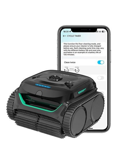 Беспроводной робот-пылесос для бассейна C2 Wybot (354338209)