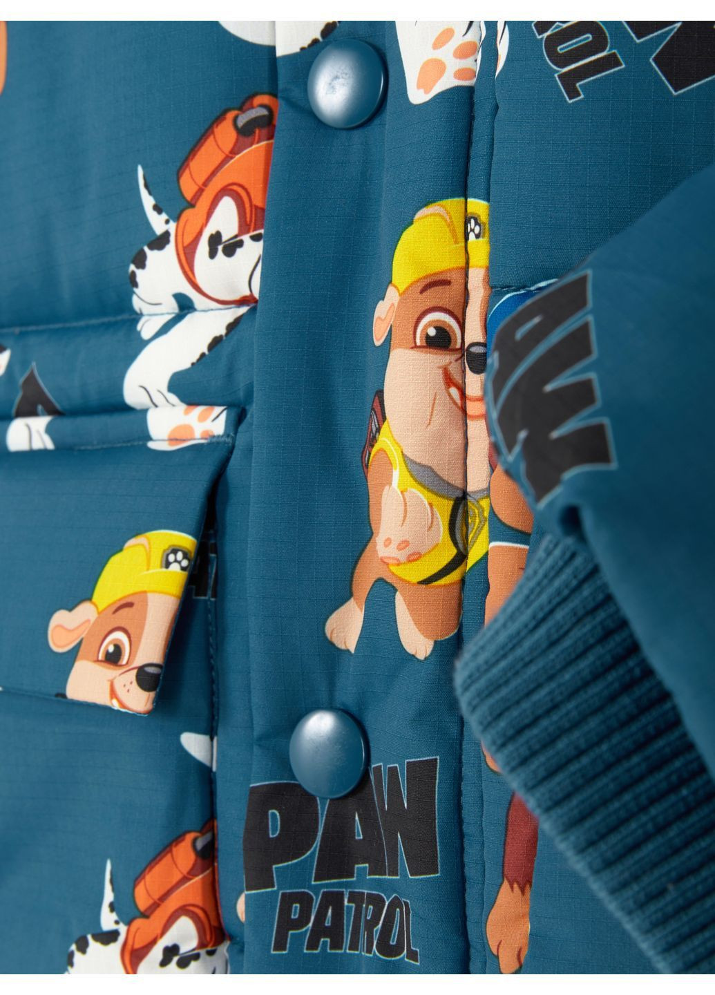 Синя куртка демісезон,синій в візерунки, Primark