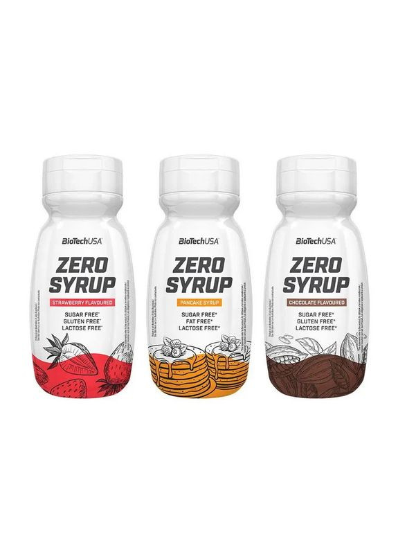 Сироп с натуральными подсластителями Zero Syrup шоколад 320 мл Biotech (361116797)