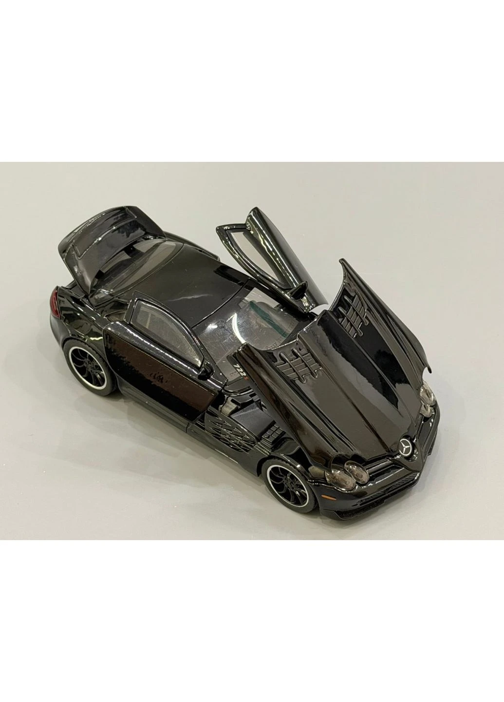 Машинка Mercedes-Benz SLR металл 1:32 свет/звук открываются двери/капот/багажник Черная (TK-31160) TK Union Group (385591949)