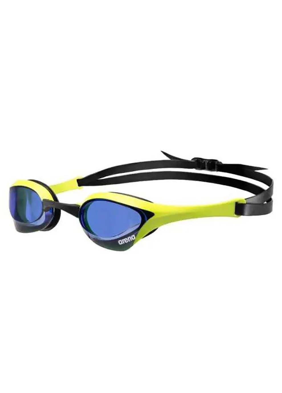 Очки для плавания COBRA ULTRA SWIPE черный, салатовый Уни Arena (333956898)