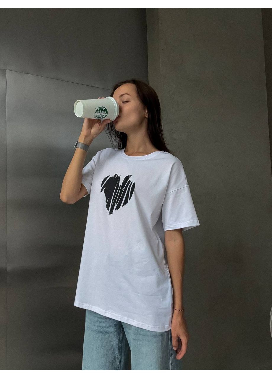 Жіноча футболка oversize Україна - (352768400)