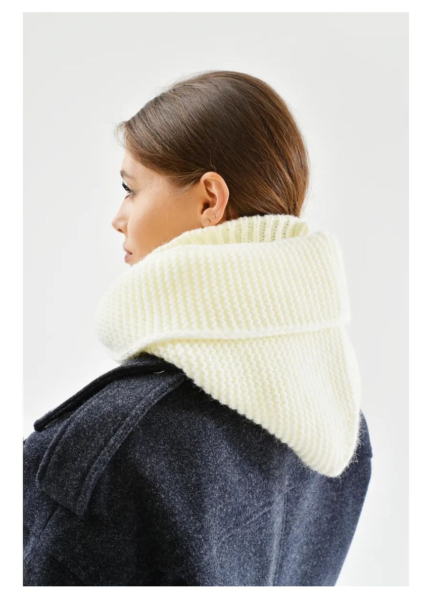 -капюшон з коміром в'язаний - Анжеліка. No Brand Жіночий капор (363019851)