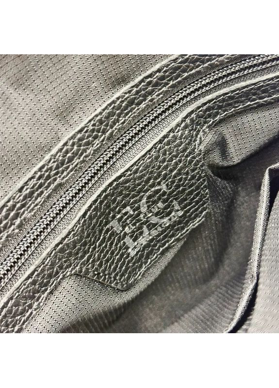 Мужская сумка из натуральной кожи на молнии черная. El.Club 808510 (370286706)