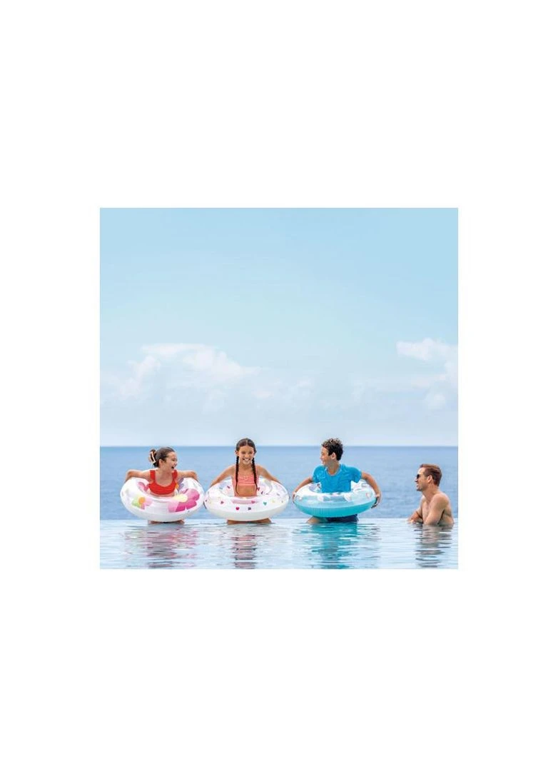 Надувной детский круг для плавания Wet Set Collection 59259 диаметр 81 см от 8 лет Intex (389895852)