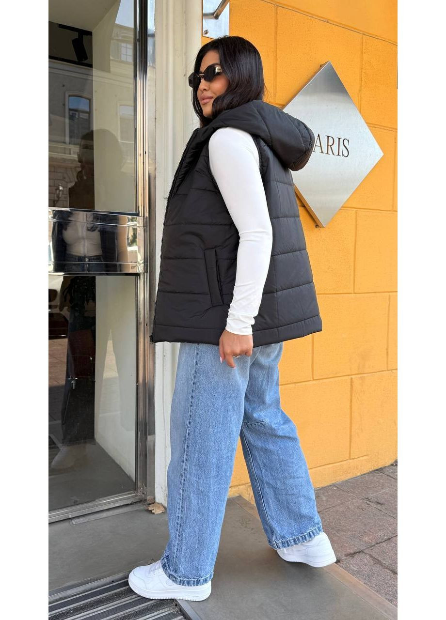 Утепленный женский жилет с карманами InFashion Жилет (363058572)