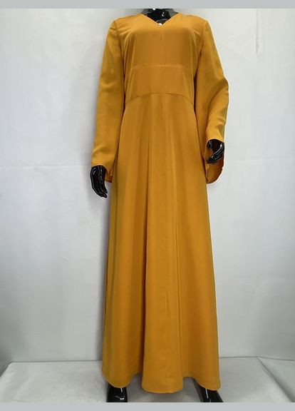 Оранжевое праздничный платье Armani Exchange однотонное