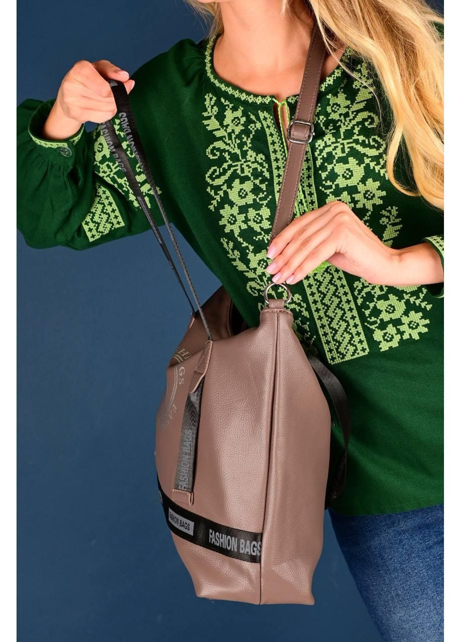 Сумка женская коричневая No Brand Сумка шоппер (361947477)