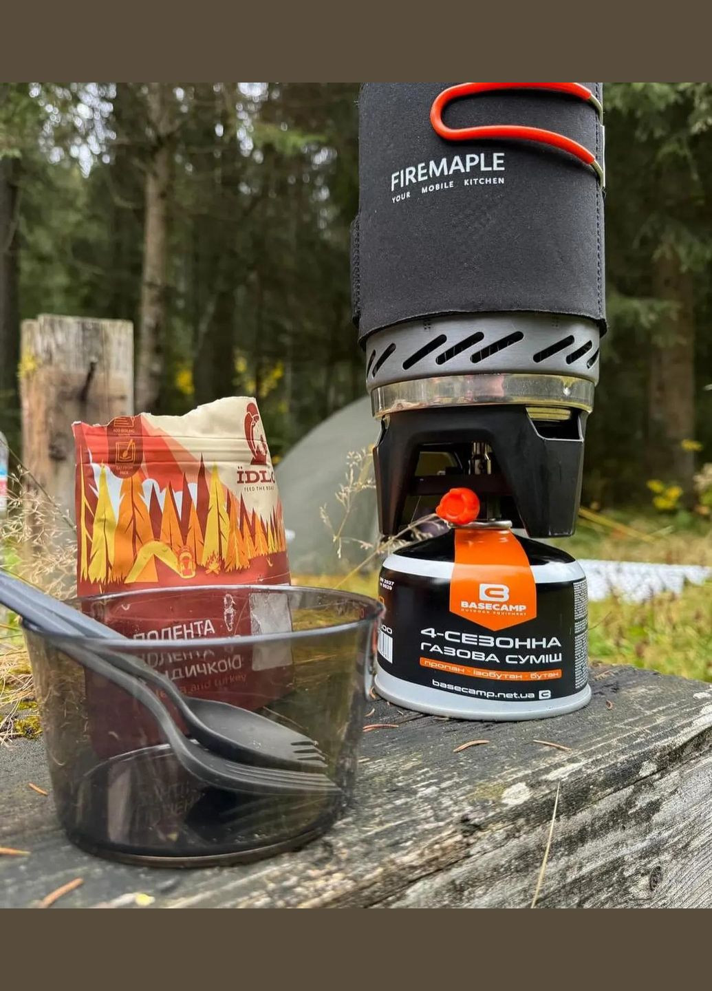 Газовий балон BaseCamp 4 Season Gas 230 г None (334670272)