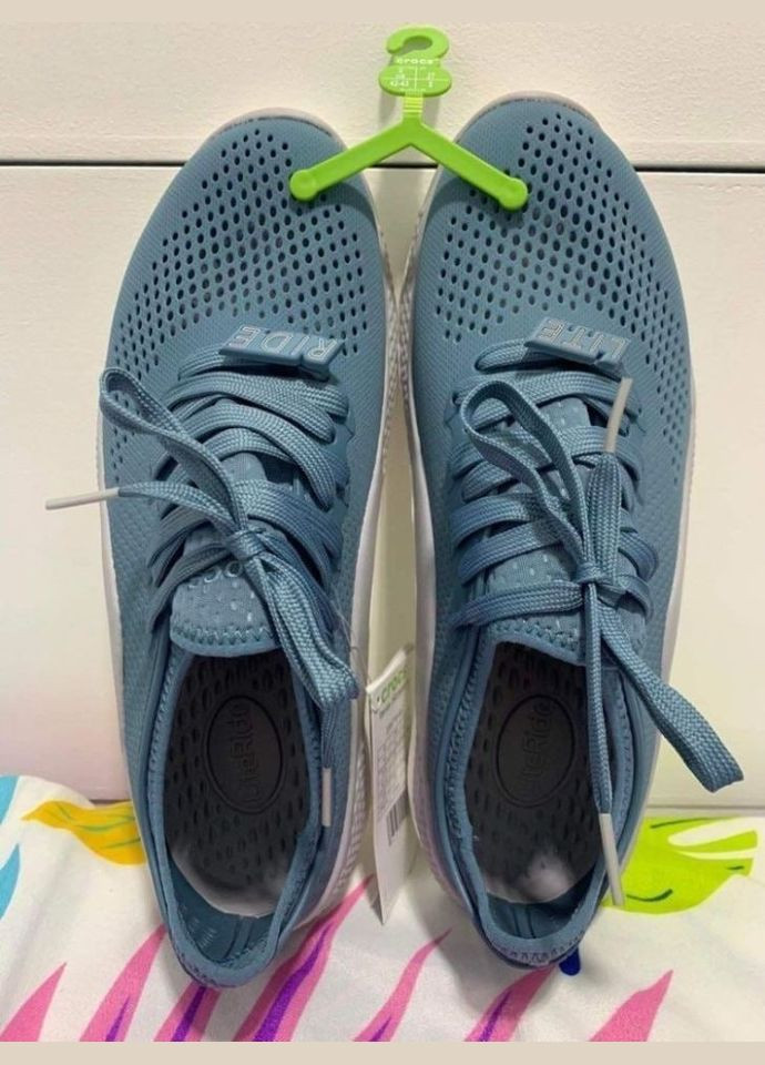 Голубые крокс literide 360 крокс кроссовки лайтрайл 360 Crocs