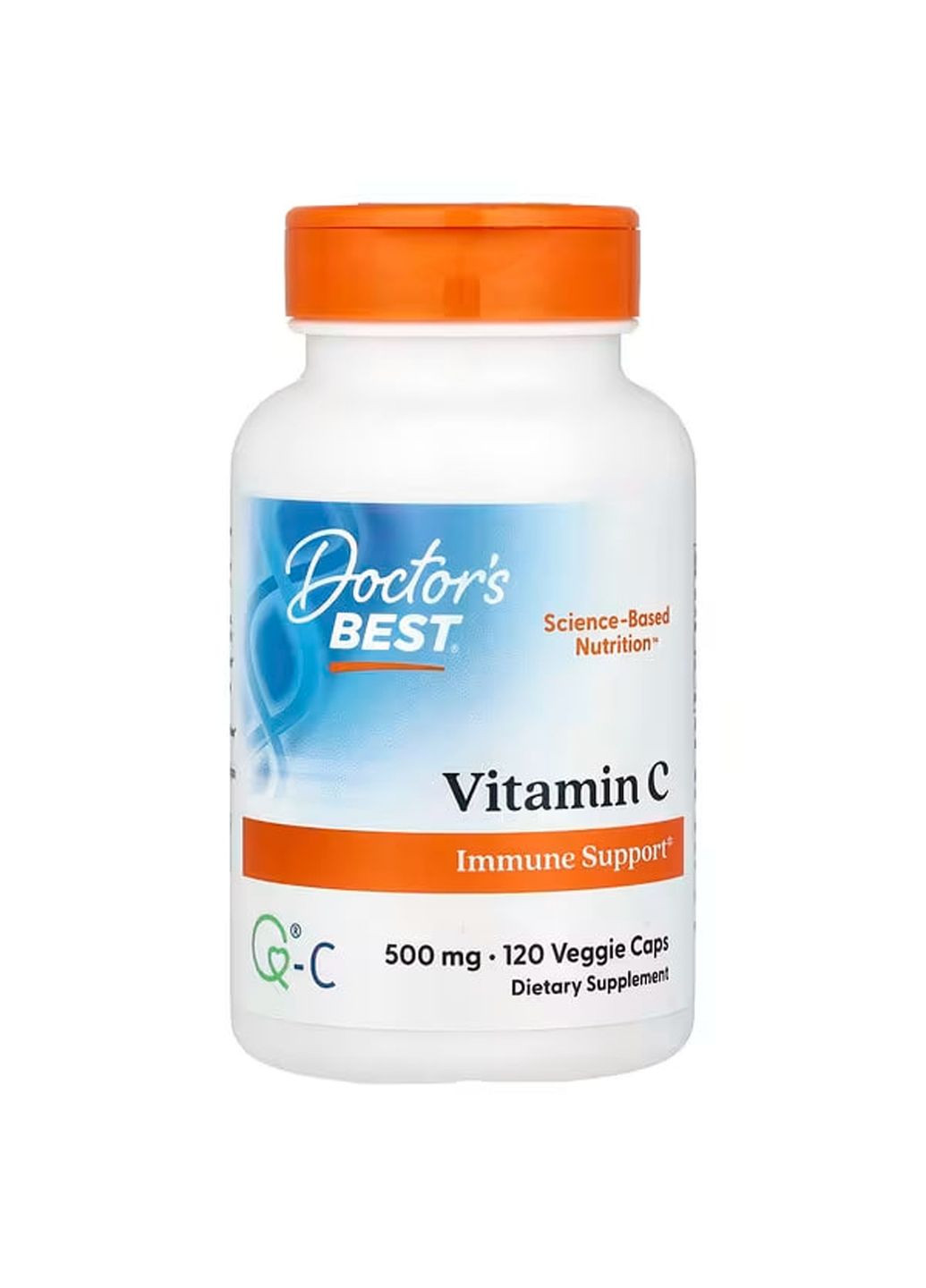 Вітамін С, Vitamin C,, 500 мг, 120 капсул Doctor's Best (362370338)