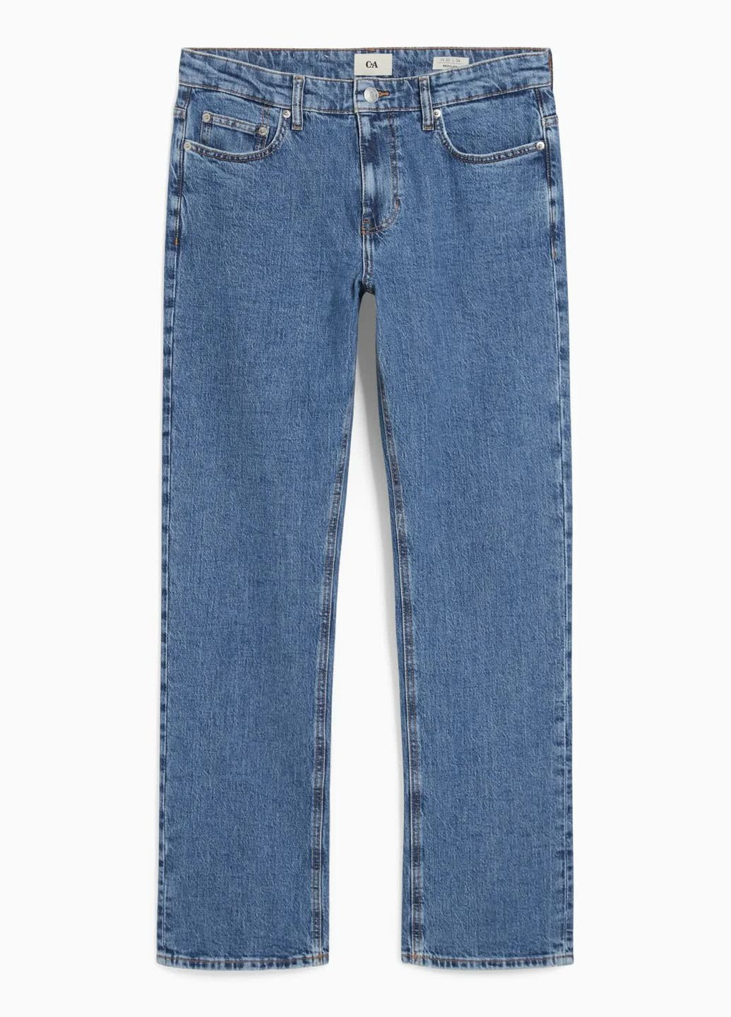Голубые демисезонные джинсы regular C&A