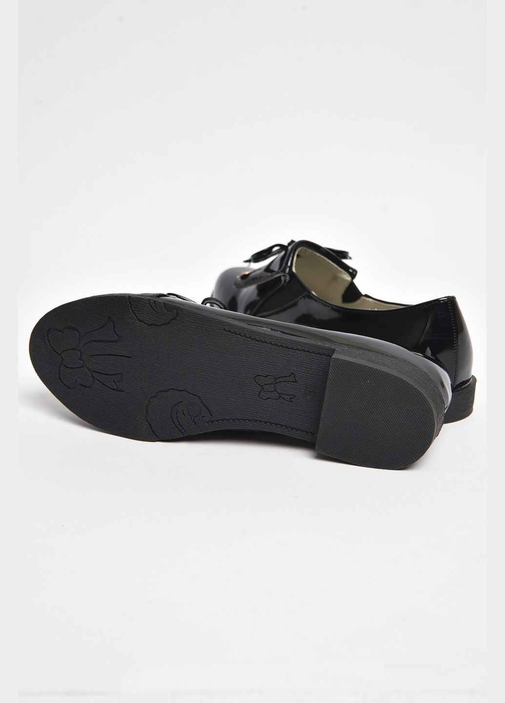 Туфлі для дівчинки чорного кольору Let's Shop (289456914)