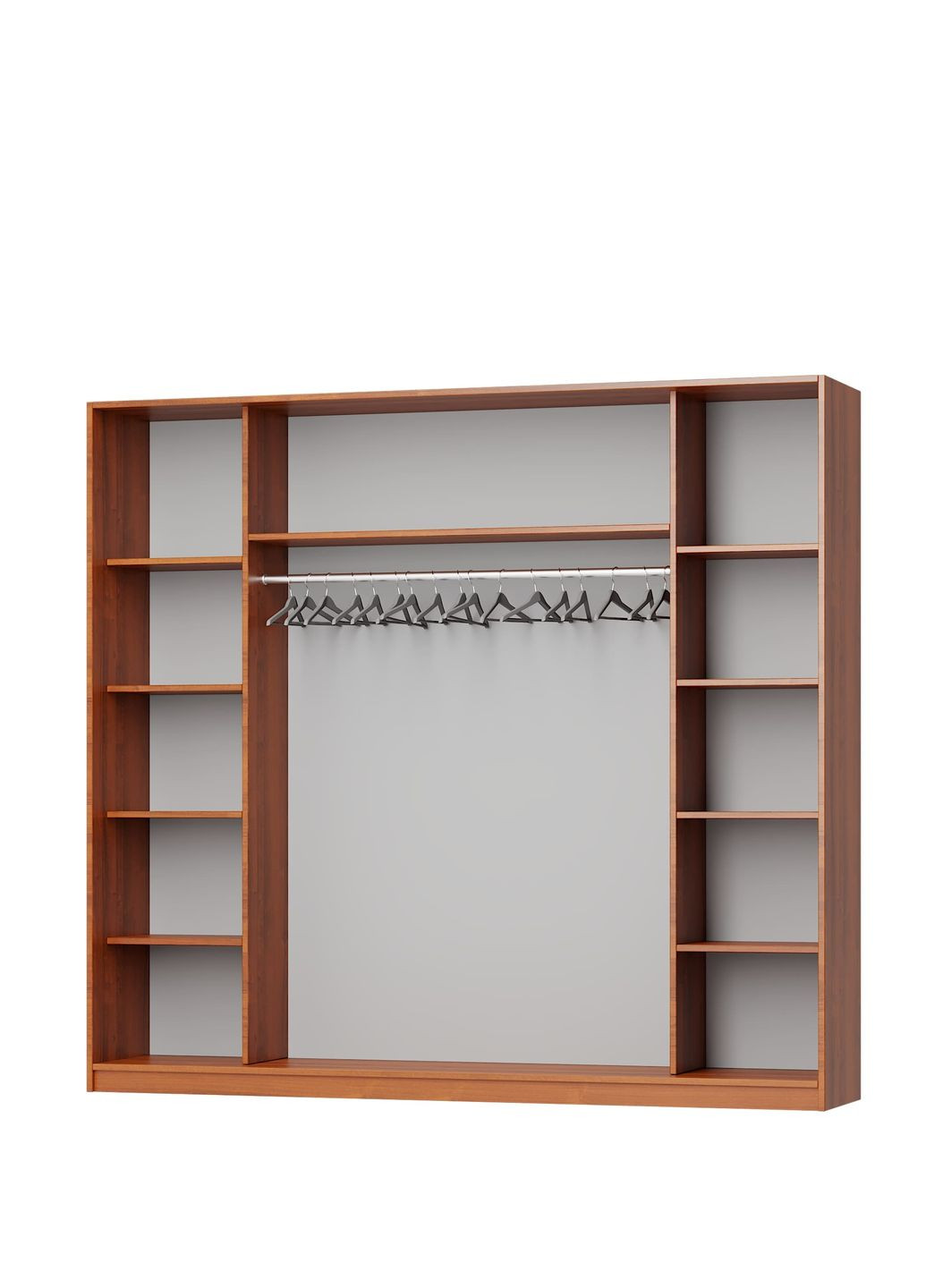 Шафа-купе тридверна Комбо AL 3 Дзеркала 240x60x210 см Кашемір (MBS-3412) MebelStar (346288319)