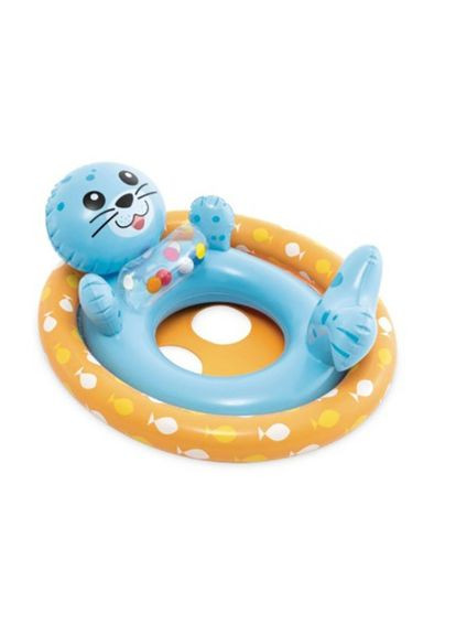 Дитячий круг-плотик "Морський котик" 59570S 76 x 58 см Intex (337511773)
