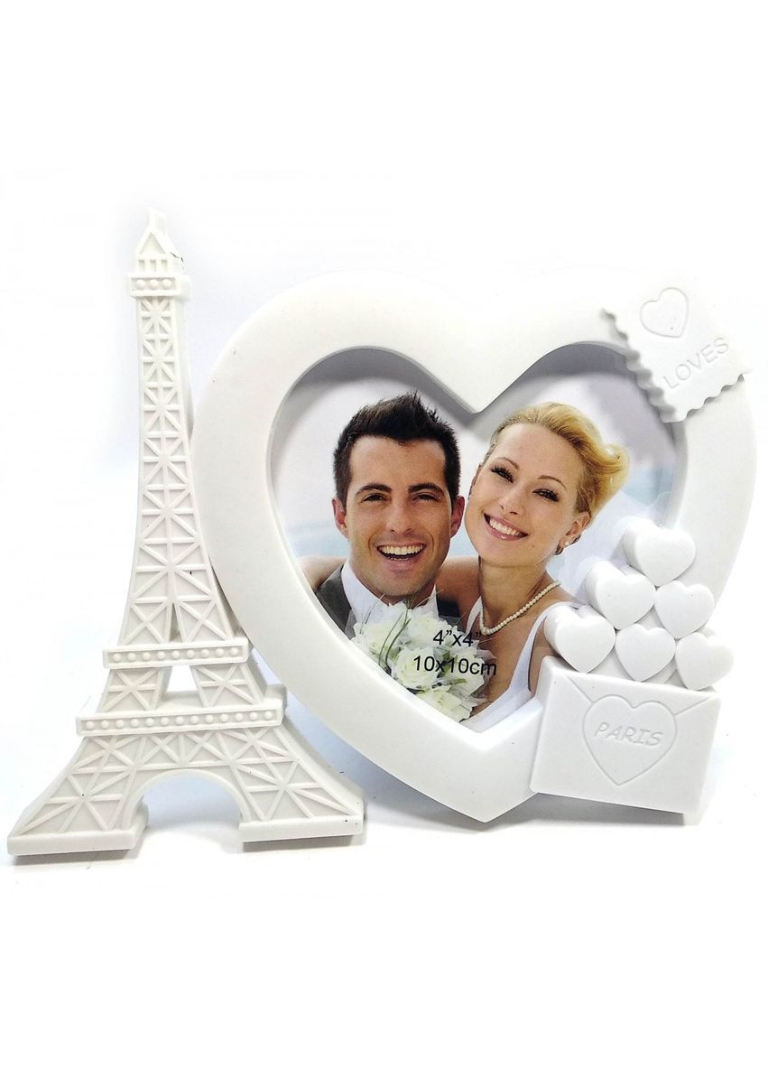 Фоторамка "Ейфелева вежа" (фото 10х10 см)(16х14,5х2 см) ( 32075) No Brand (306848281)