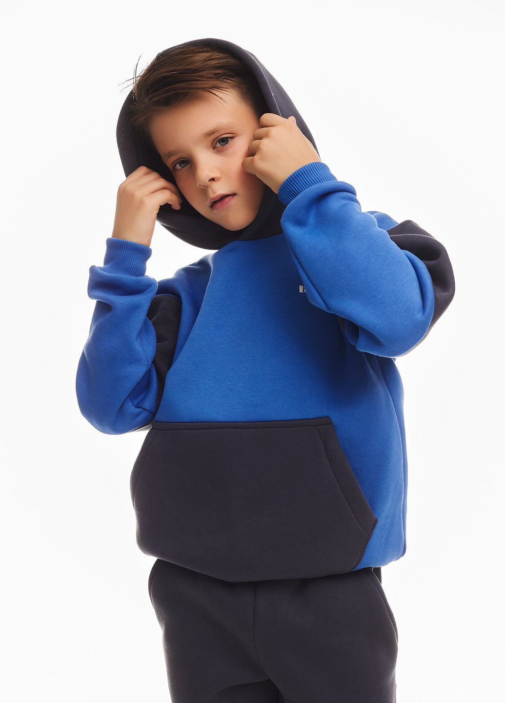Детский спортивный утепленный костюм на флисе для мальчика Kindamor Active Heat 2024-2025 (302663618)