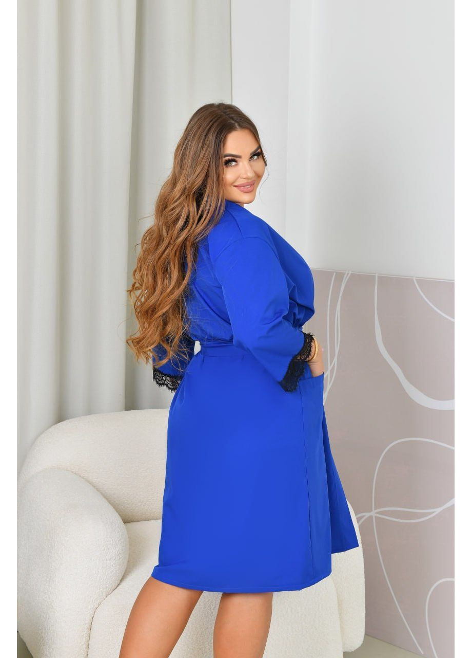 Женский домашний комплект с халатом и рубашкой No Brand (369479871)