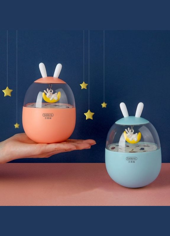 Неваляшка Зайчик на луне, музыкальный, голубой () Beiens YZ15blue (331790078)