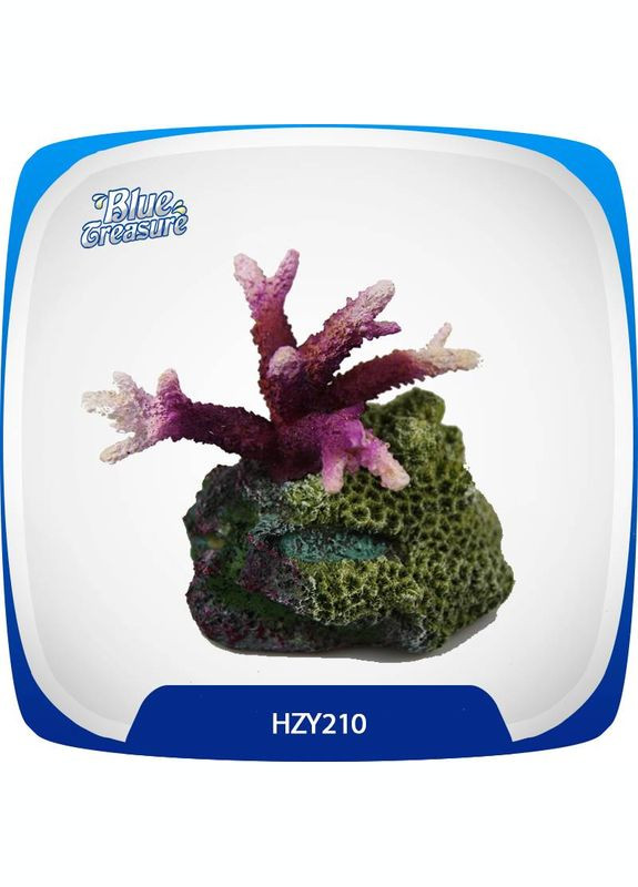 Искусственный коралл HZY 210 Blue Treasure (336327450)