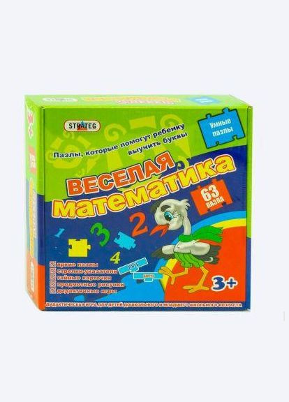 Пазлы 00312 Стратег, "Веселая математика" Strateg (301648530)