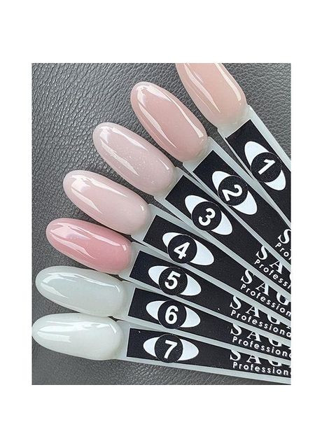 Гель для нарощування veil builder gel №02 (бежево-рожевий) Saga (306547267)