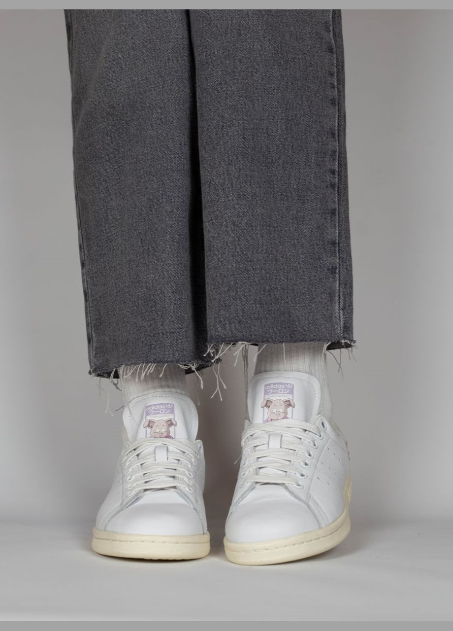 Белые кроссовки originals stan smith x dragon ball adidas