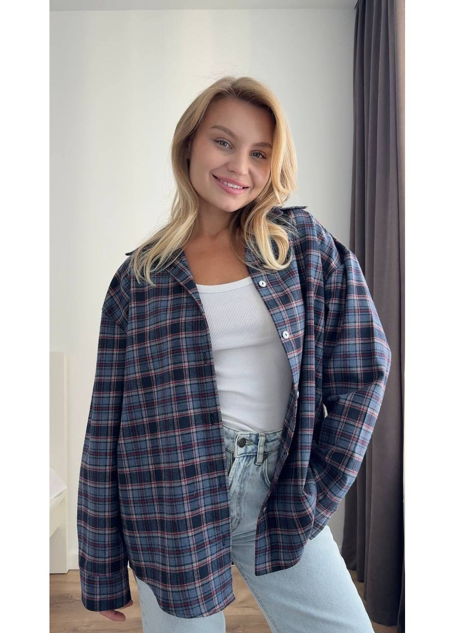 Синяя рубашка Osoblyva