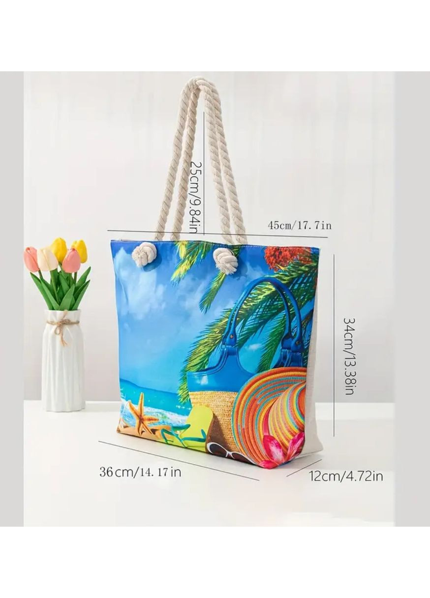 Сумка с канатными ручками "Beach" No Brand (338430920)