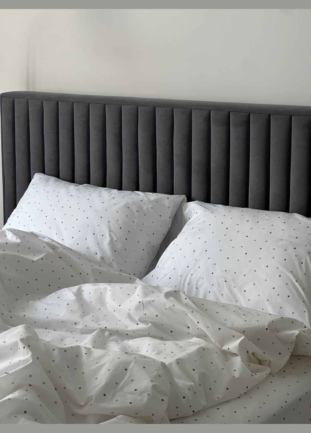 Постельное белье Семейный IN.HOME_UA Ранфорс Сердечко (330777673)