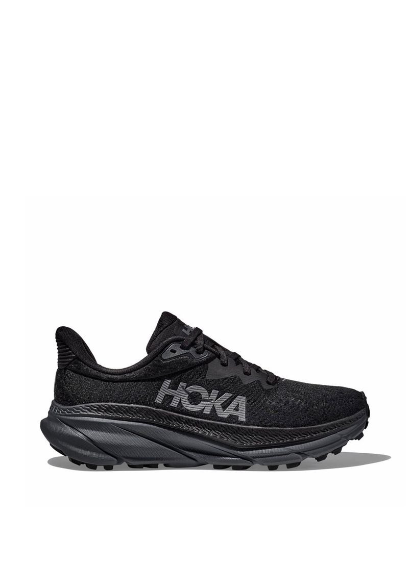 Черные всесезонные мужские кроссовки 1134497 черный ткань HOKA