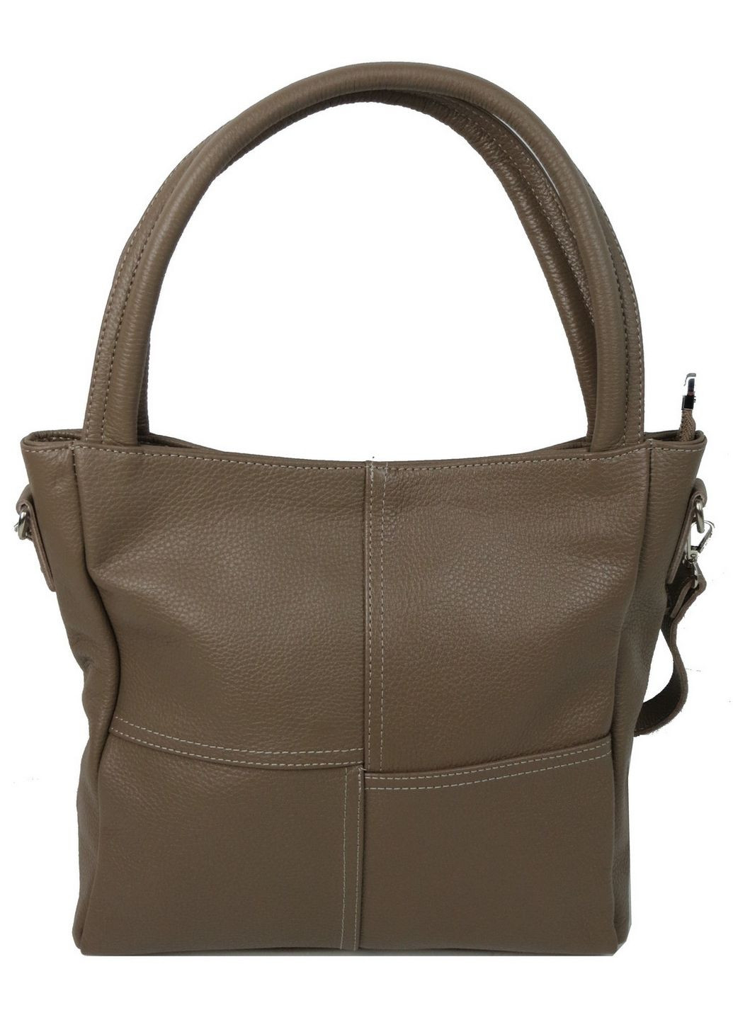 Класична жіноча шкіряна сумка 29х28х10 см Borsacomoda (289460228)